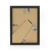 Moldura individual ZEP V4568B preto madeira 170x220 mm