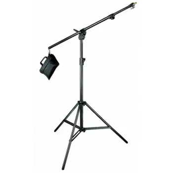 Tripé Manfrotto 420B Combi Boom Stand preto