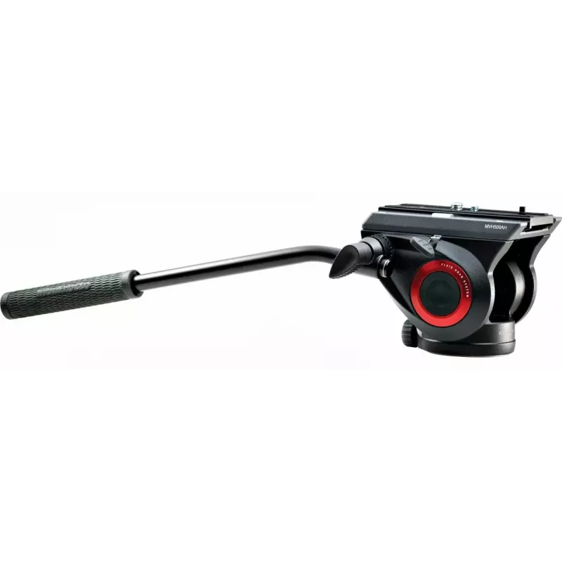 Cabeça de tripé Manfrotto MVH500AH preto alumínio 3/8 polegadas