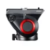 Cabeça de tripé Manfrotto MVH500AH preto alumínio 3/8 polegadas