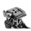 Cabeça de tripé Manfrotto MHXPRO-3WG preta tecnopolímero 3/8 polegadas
