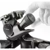 Cabeça de tripé Manfrotto MHXPRO-3WG preta tecnopolímero 3/8 polegadas