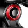 Cabeça de tripé Manfrotto MVH400AH preta alumínio 1/4 polegadas fluida