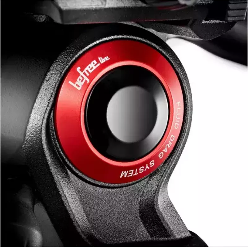 Cabeça de tripé Manfrotto MVH400AH preta alumínio 1/4 polegadas fluida