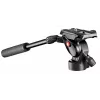 Cabeça de tripé Manfrotto MVH400AH preta alumínio 1/4 polegadas fluida
