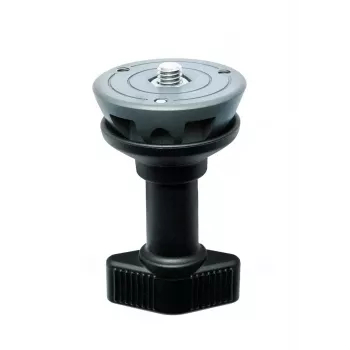 Meia esfera curta Manfrotto 60 mm preta rosca 3/8 polegadas 200 g