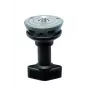 Meia esfera curta Manfrotto 60 mm preta rosca 3/8 polegadas 200 g