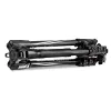 Tripé Manfrotto MKBFRLA4BK-BH 3 pernas preto prateado