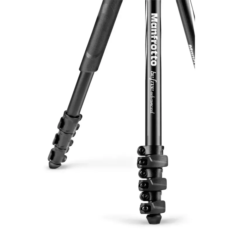 Tripé Manfrotto MKBFRLA4BK-BH 3 pernas preto prateado