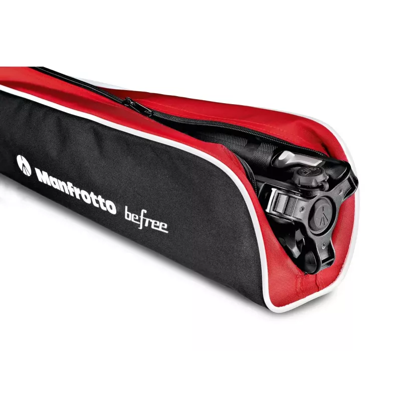 Tripé Manfrotto MVKBFRT-LIVE câmaras digitais/de filme 3 pernas preto vermelho prateado