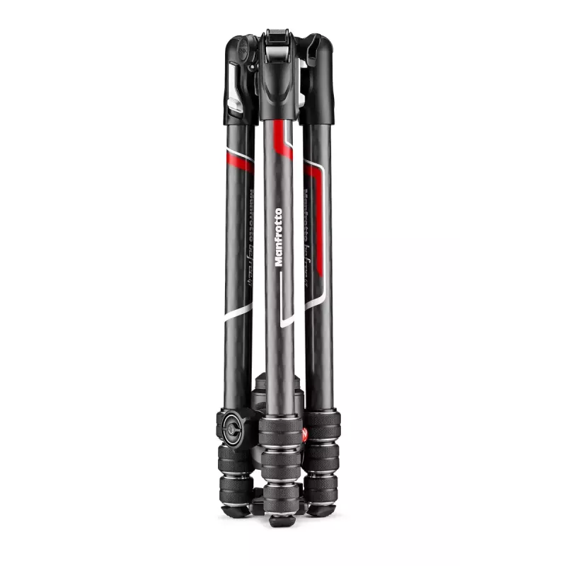 Tripé Manfrotto MKBFRTC4GT-BH câmara de mão 3 pernas preto prateado