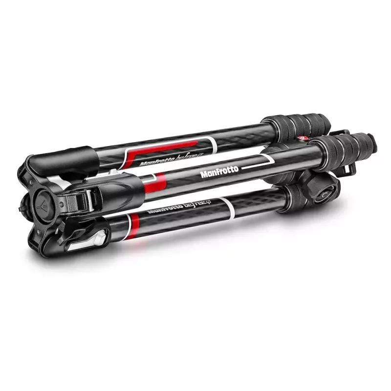 Tripé Manfrotto MKBFRTC4GT-BH câmara de mão 3 pernas preto prateado