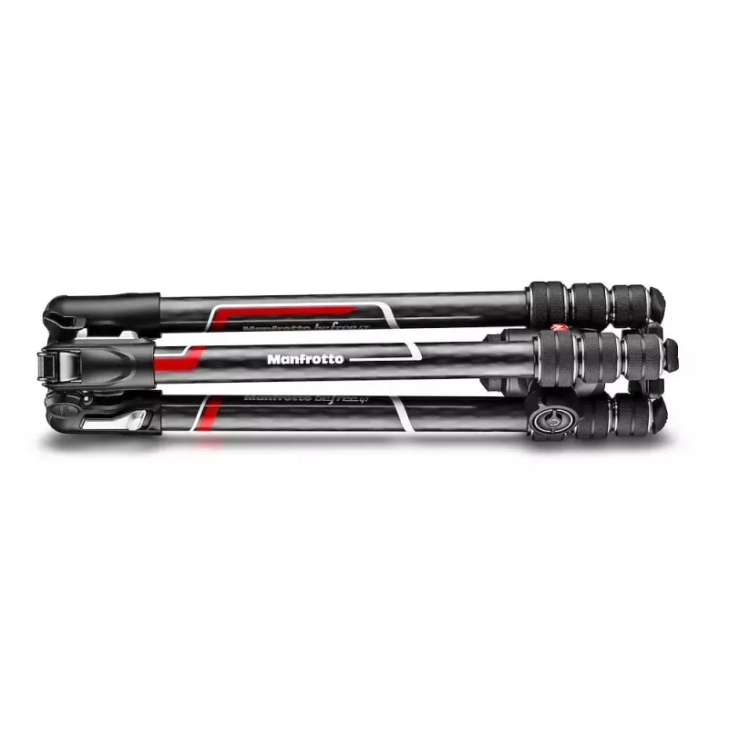 Tripé Manfrotto MKBFRTC4GT-BH câmara de mão 3 pernas preto prateado