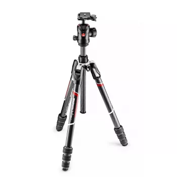 Tripé Manfrotto MKBFRTC4GT-BH câmara de mão 3 pernas preto prateado