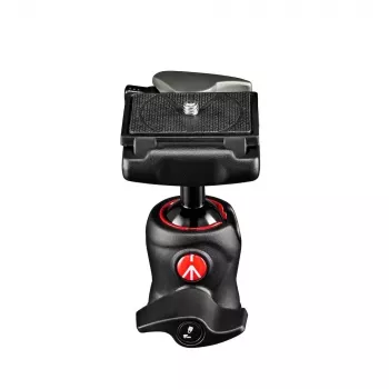 Cabeça de tripé Manfrotto MH490-BH preta alumínio 1/4 polegadas esfera altura 90 mm peso 190 g