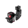 Cabeça de tripé Manfrotto MH490-BH preta alumínio 1/4 polegadas esfera altura 90 mm peso 190 g