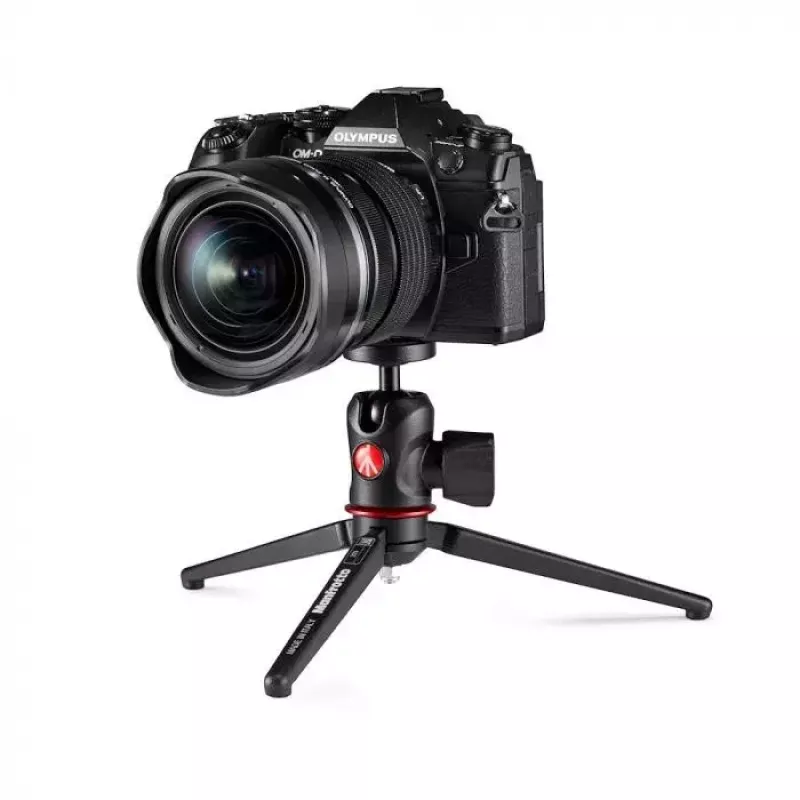 Manfrotto 209,492LONG-1 tripé 3 pernas preto 35,5 cm altura máx.