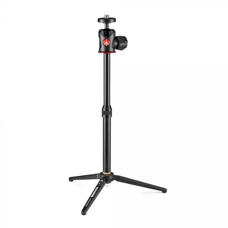 Manfrotto 209,492LONG-1 tripé 3 pernas preto 35,5 cm altura máx.