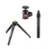 Manfrotto 209,492LONG-1 tripé 3 pernas preto 35,5 cm altura máx.