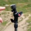 Manfrotto MLH1HS-2 cabeça inclinável com sapata fria, articulação de luz e suporte para guarda-chuva