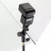 Manfrotto MLH1HS-2 cabeça inclinável com sapata fria, articulação de luz e suporte para guarda-chuva