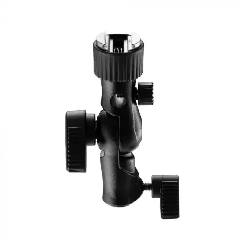 Manfrotto MLH1HS-2 cabeça inclinável com sapata fria, articulação de luz e suporte para guarda-chuva