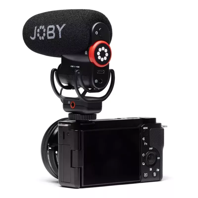 Microfone digital para câmara Joby Wavo Plus