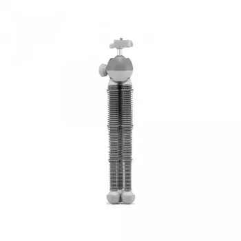Tripé Joby PodZilla 3 pernas cinzento capacidade de carga 2,5 kg altura 31,5 cm