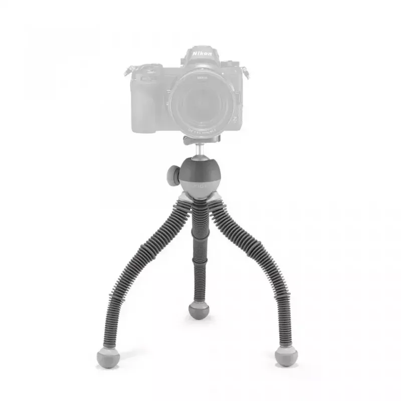 Tripé Joby PodZilla 3 pernas cinzento capacidade de carga 2,5 kg altura 31,5 cm