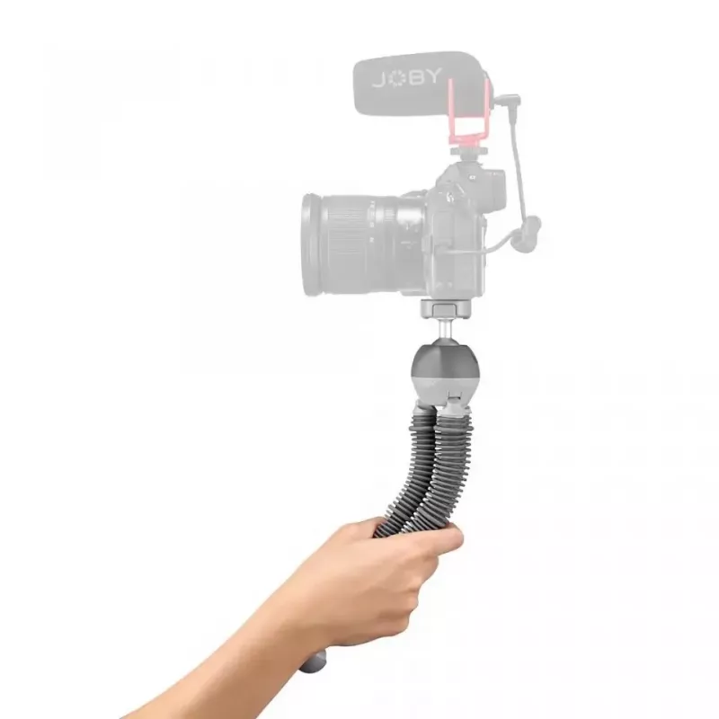 Tripé Joby PodZilla 3 pernas cinzento capacidade de carga 2,5 kg altura 31,5 cm
