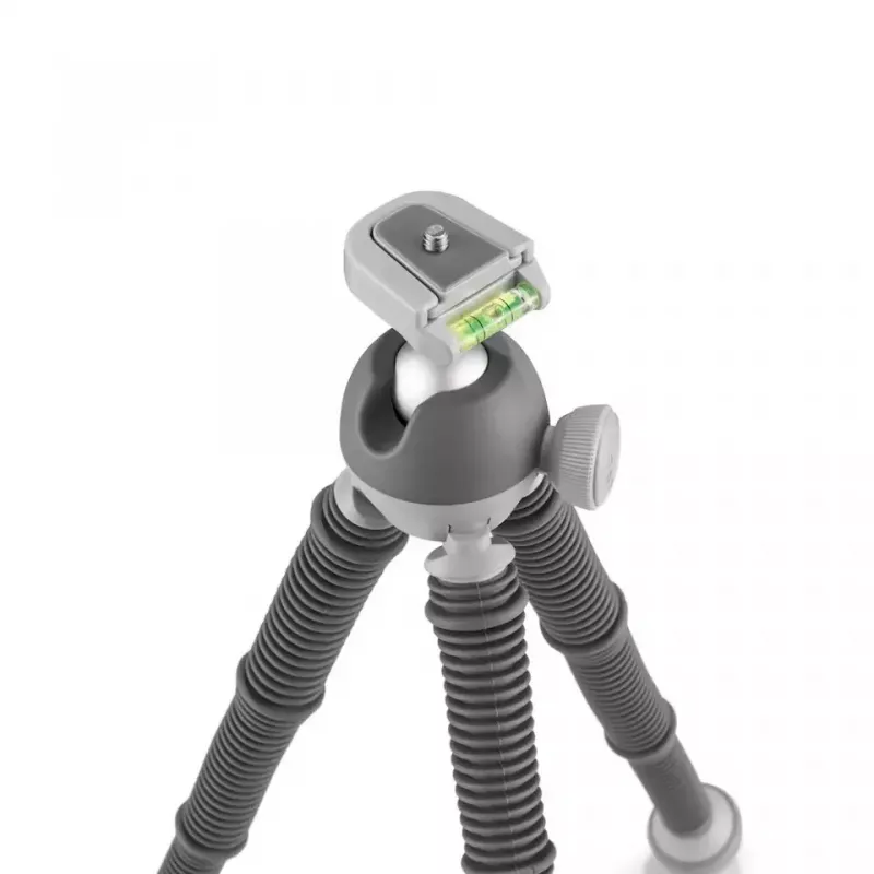 Tripé Joby PodZilla 3 pernas cinzento capacidade de carga 2,5 kg altura 31,5 cm
