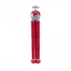 Tripé Joby PodZilla vermelho 3 pernas capacidade de carga 1 kg altura 25 cm