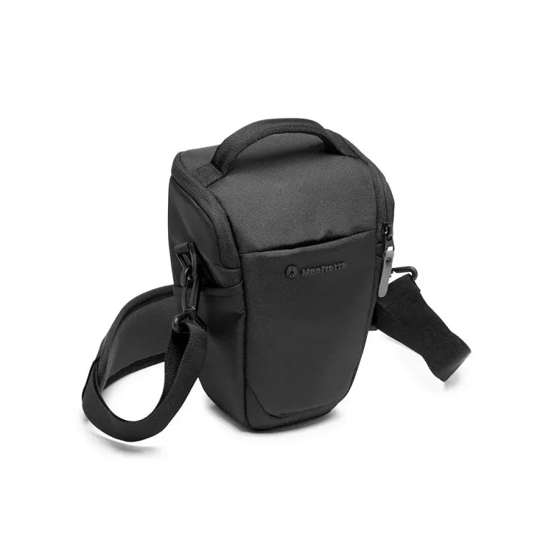 Bolsa tipo coldre Manfrotto MB MA3-H-M Universal preta com alça de ombro
