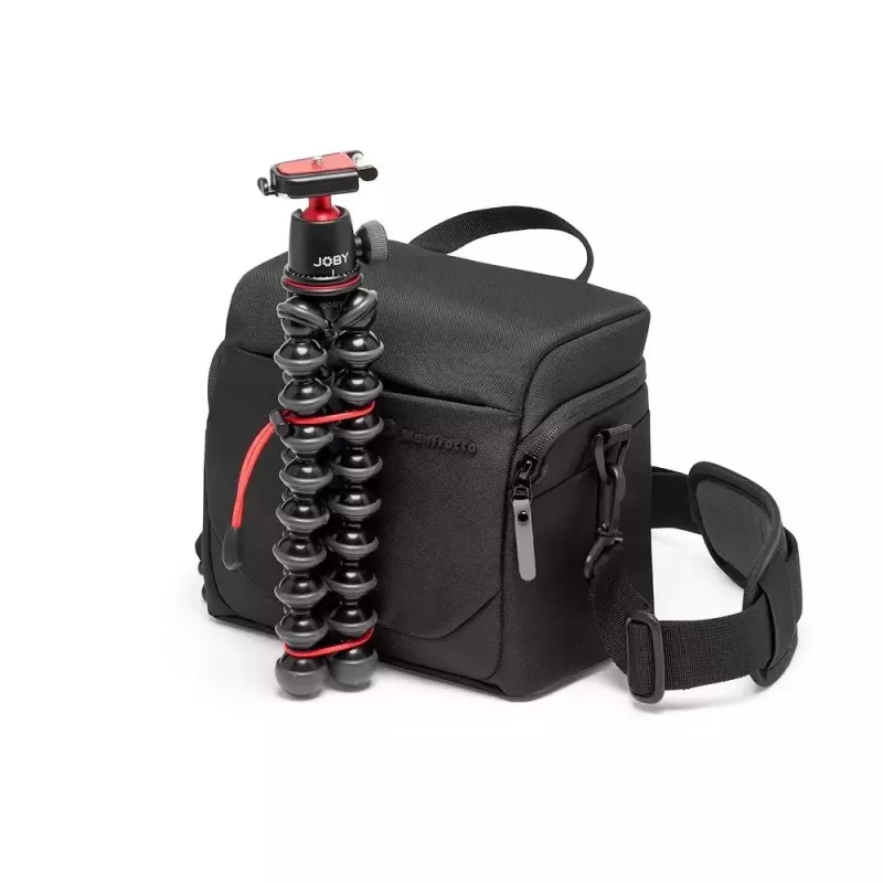Bolsa de ombro Manfrotto MB MA3-SB-L preta compatibilidade universal