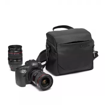Bolsa de ombro Manfrotto MB MA3-SB-L preta compatibilidade universal