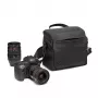 Bolsa de ombro Manfrotto MB MA3-SB-L preta compatibilidade universal