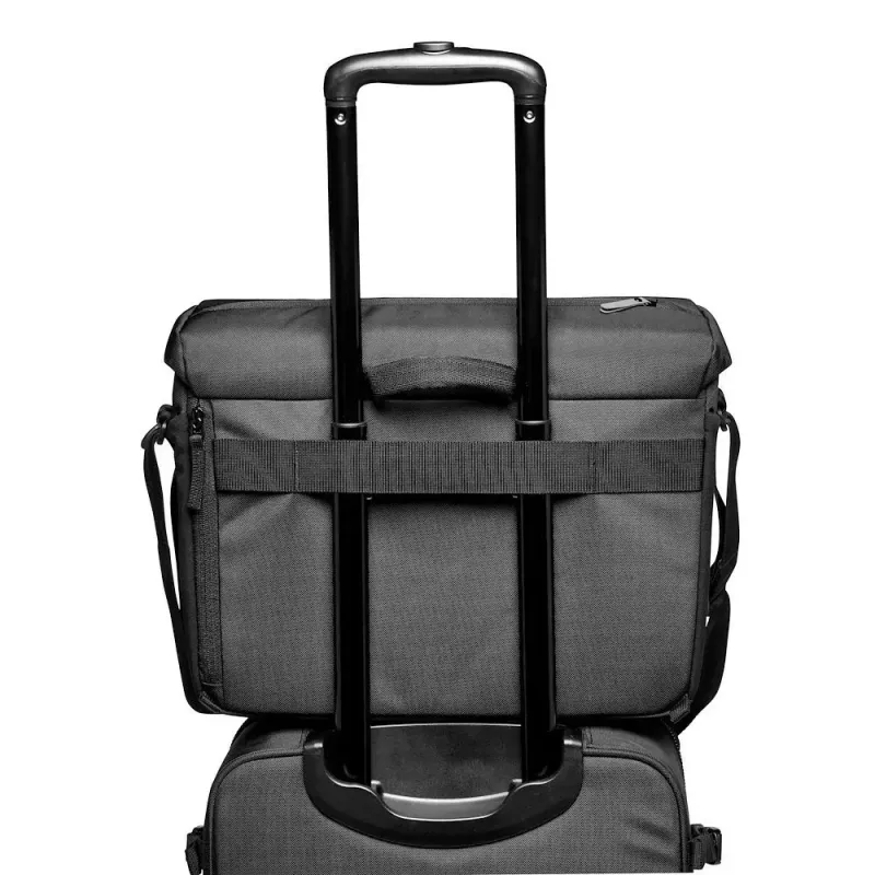 Bolsa messenger Manfrotto MB MA3-M-M preta universal com alça de ombro