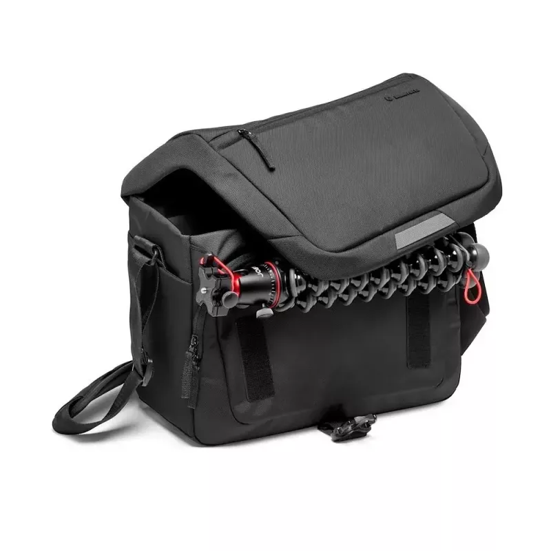 Bolsa messenger Manfrotto MB MA3-M-M preta universal com alça de ombro
