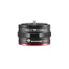 Base Manfrotto MVAQR-BASE preta em alumínio com capacidade de carga de 20 kg