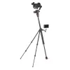 Placa de montagem Manfrotto MVAQR-GIM-PLATE em alumínio preta 50 mm x 35 mm