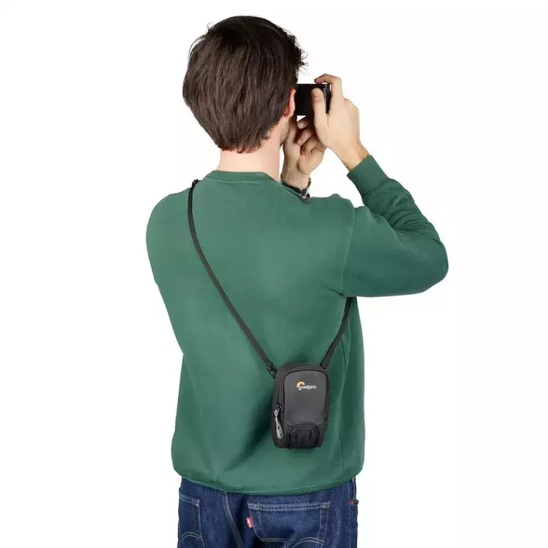 Bolsa de cintura Lowepro LP37449-PWW preta com alça de ombro