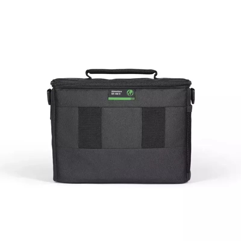 Bolsa de cintura Lowepro Adventura SH 160 III preta com alça de ombro