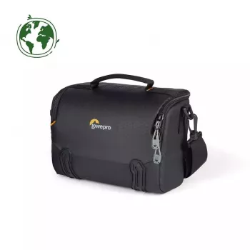 Bolsa de cintura Lowepro Adventura SH 160 III preta com alça de ombro