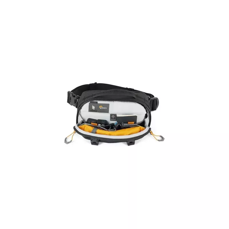 Bolsa sling Lowepro Trekker Lite HP 100 preta com alça de ombro