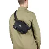 Bolsa sling Lowepro Trekker Lite HP 100 preta com alça de ombro