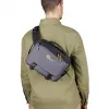 Bolsa sling Lowepro LP37468-PWW cinzenta com alça de ombro e 1 bolso exterior
