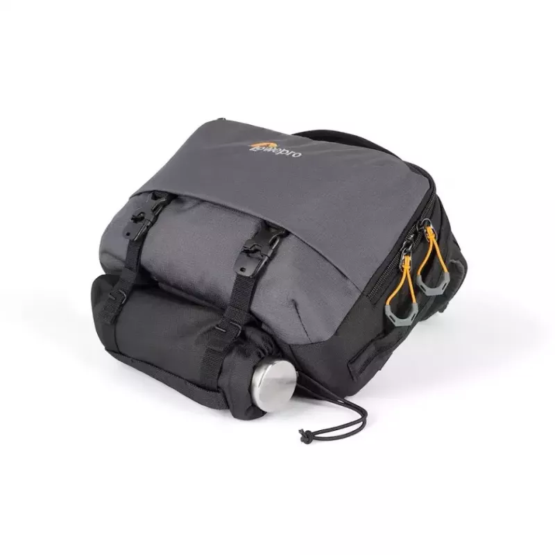 Bolsa sling Lowepro LP37468-PWW cinzenta com alça de ombro e 1 bolso exterior