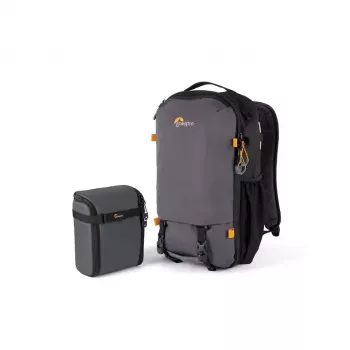 Mochila de viagem Lowepro LP37469-PWW cinzenta em poliéster com 450 mm de altura