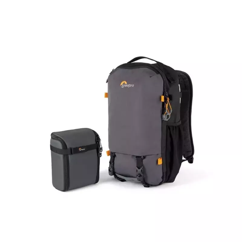 Mochila de viagem Lowepro LP37469-PWW cinzenta em poliéster com 450 mm de altura