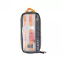 Bolsa Lowepro Pouch Medium GearUp GL LP37139-GRL em nylon e poliéster ripstop laranja e cinzenta 280x45x140mm